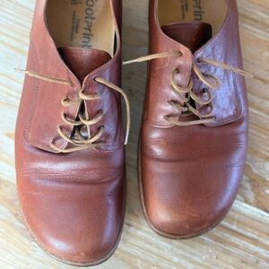 Timeless Brown Leather Oxfords